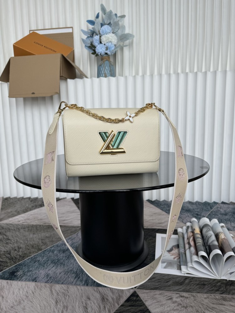 LOUIS VUITTON TWIST MM M23390 (23*17*9.5cm)