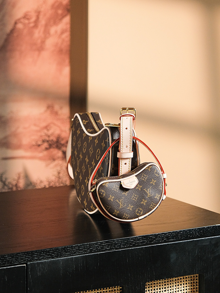 LOUIS VUITTON CROISSANT MM M46828 (25*15*5cm)