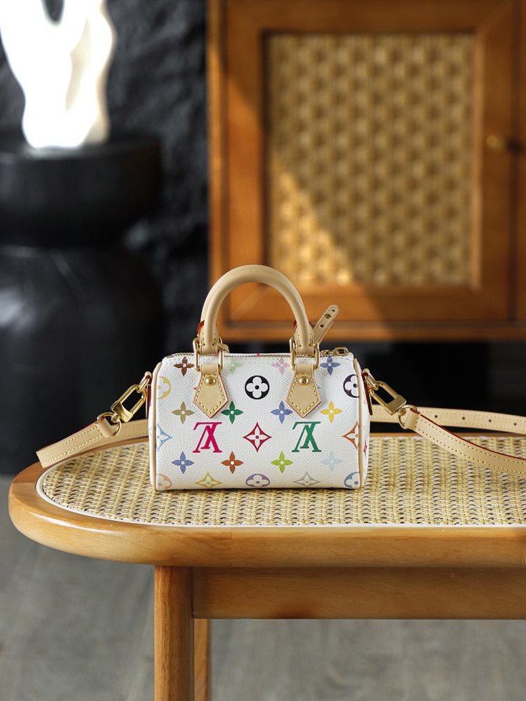 LOUIS VUITTON MURAKAMI LV X TM NANO SPEEDY M13391 (16*10*7.5cm)