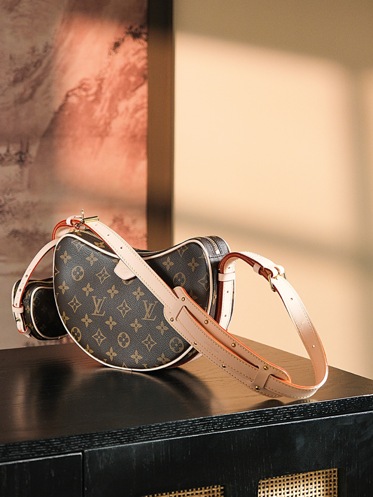LOUIS VUITTON CROISSANT MM M46828 (25*15*5cm)