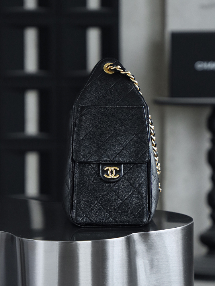 CHANEL 25BAG hippie hobo small