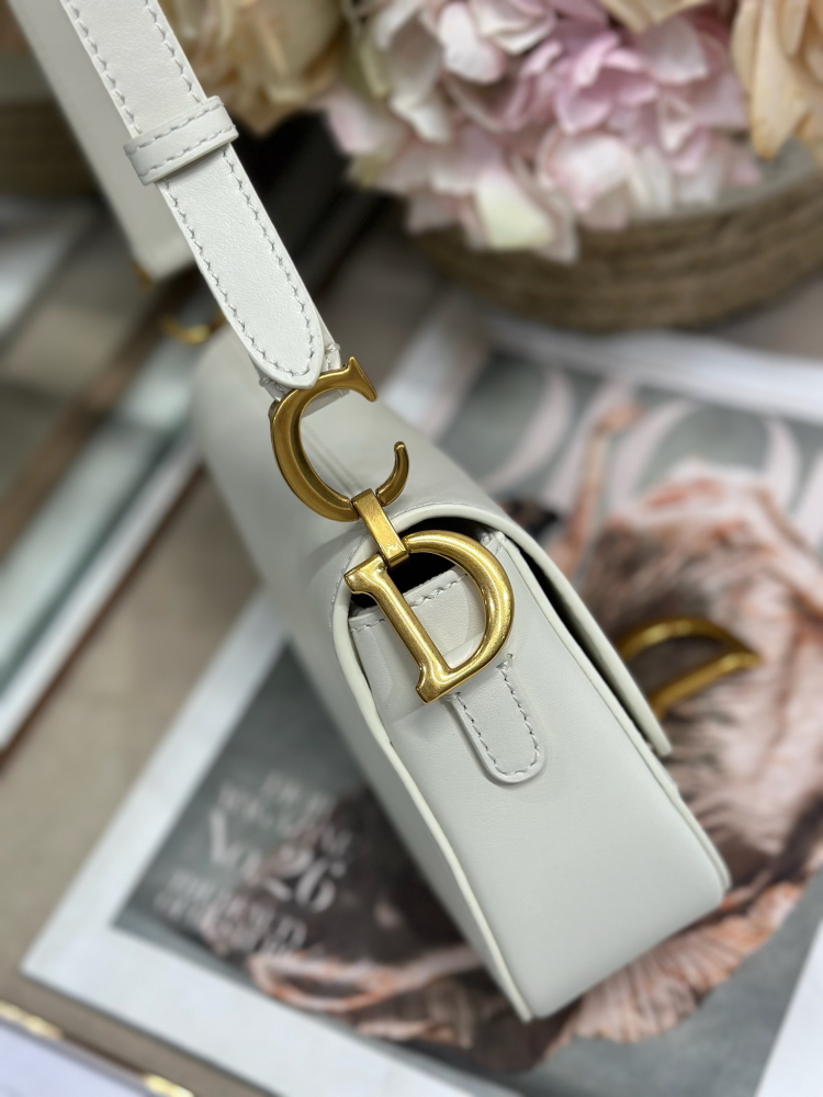 DIOR Mini Soft Saddle Bag with Shoulder Strap