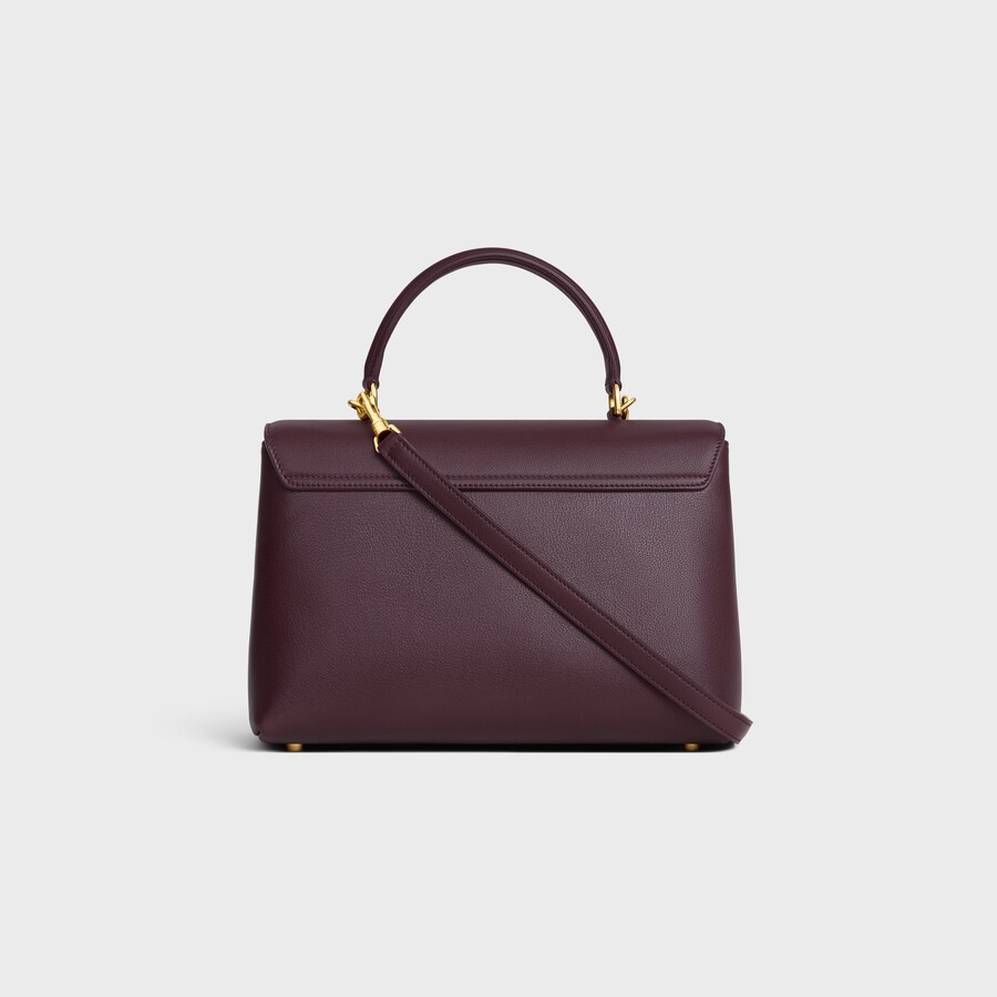 CELINE MEDIUM NINO BAG IN SUPPLE GRAINED CALFSKIN 117523FXK.28DG(25*17.5*10cm)