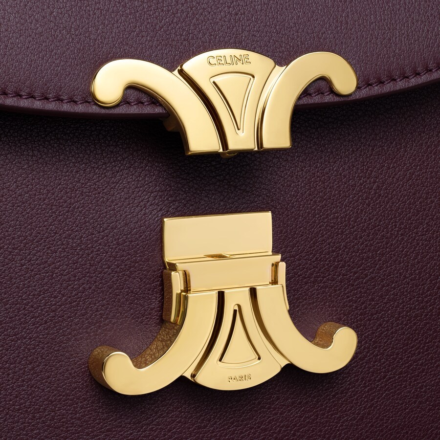 CELINE MEDIUM NINO BAG IN SUPPLE GRAINED CALFSKIN 117523FXK.28DG(25*17.5*10cm)