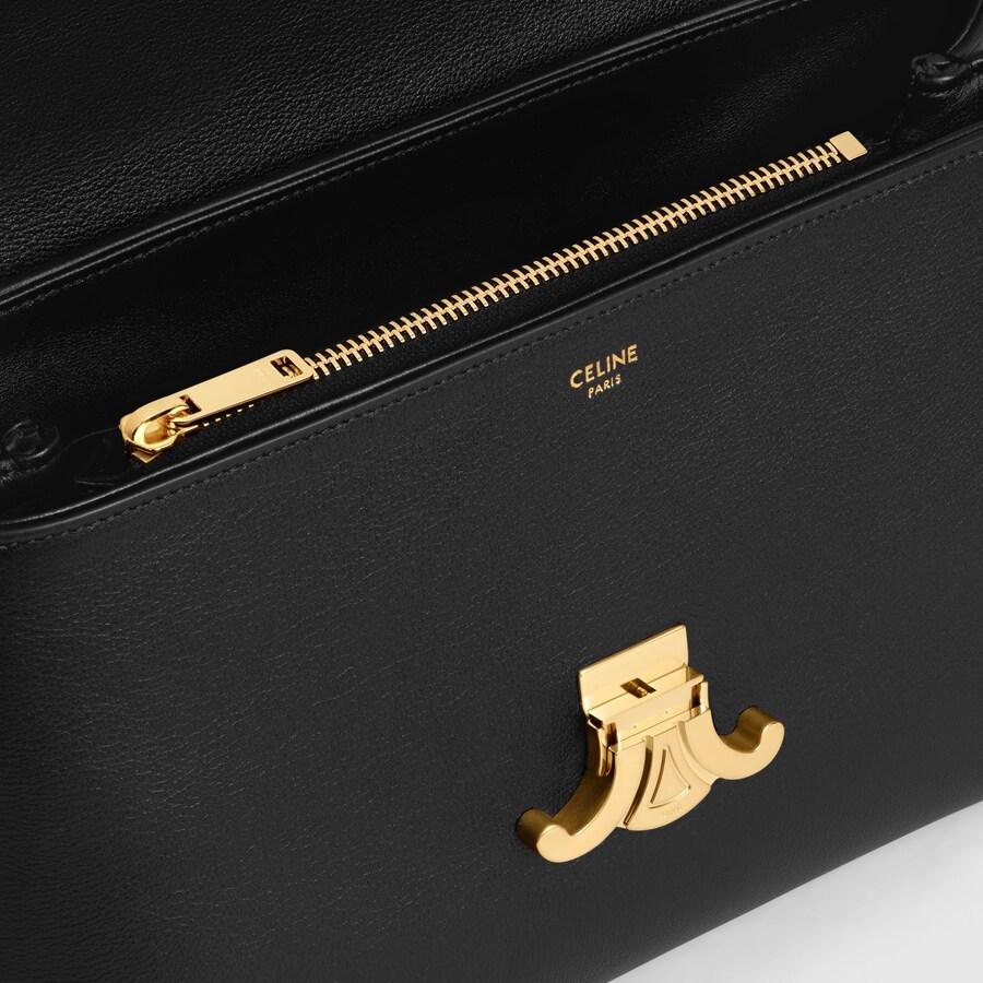 CELINE MEDIUM NINO BAG IN SUPPLE GRAINED CALFSKIN 117523FXK.38NO (25*17.5*10cm)