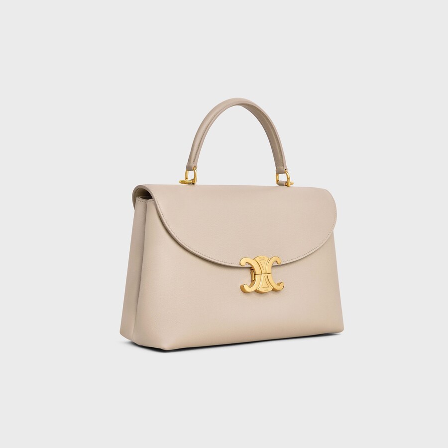 CELINE MEDIUM NINO BAG IN SUPPLE GRAINED CALFSKIN 117523FXK.03CP (25*17.5*10cm)