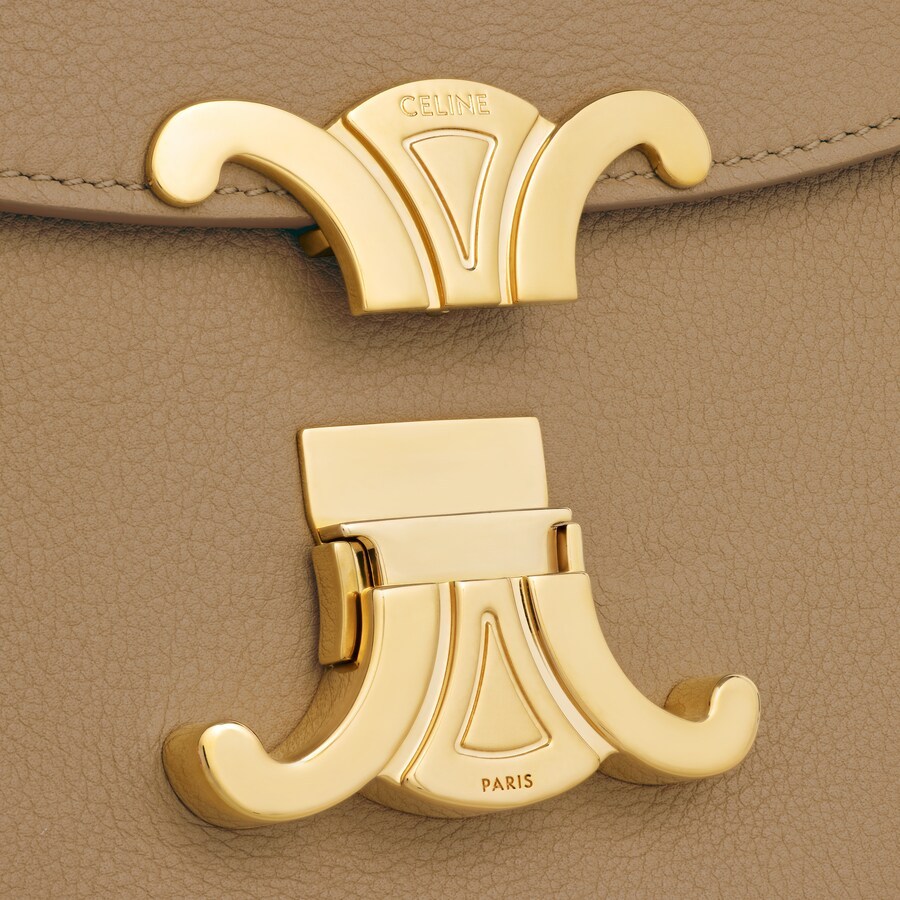 CELINE MEDIUM NINO BAG IN SUPPLE GRAINED CALFSKIN 117523FXK.18AE(25*17.5*10cm)