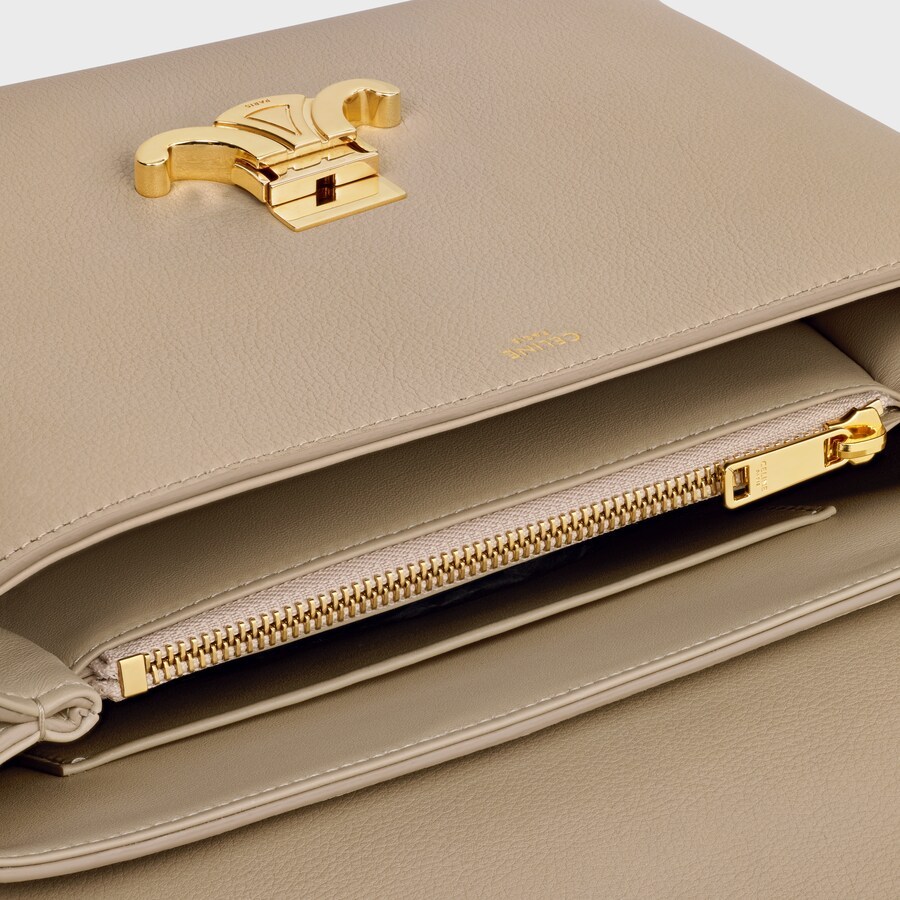 CELINE MEDIUM NINO BAG IN SUPPLE GRAINED CALFSKIN 117523FXK.03CP (25*17.5*10cm)