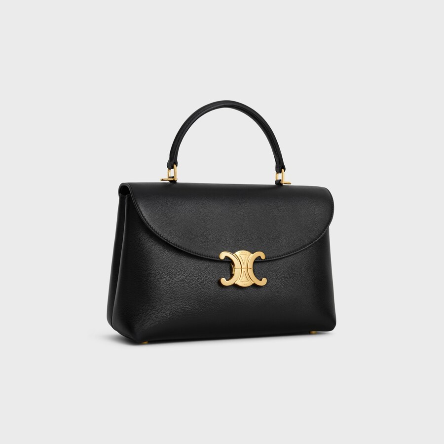 CELINE MEDIUM NINO BAG IN SUPPLE GRAINED CALFSKIN 117523FXK.38NO (25*17.5*10cm)