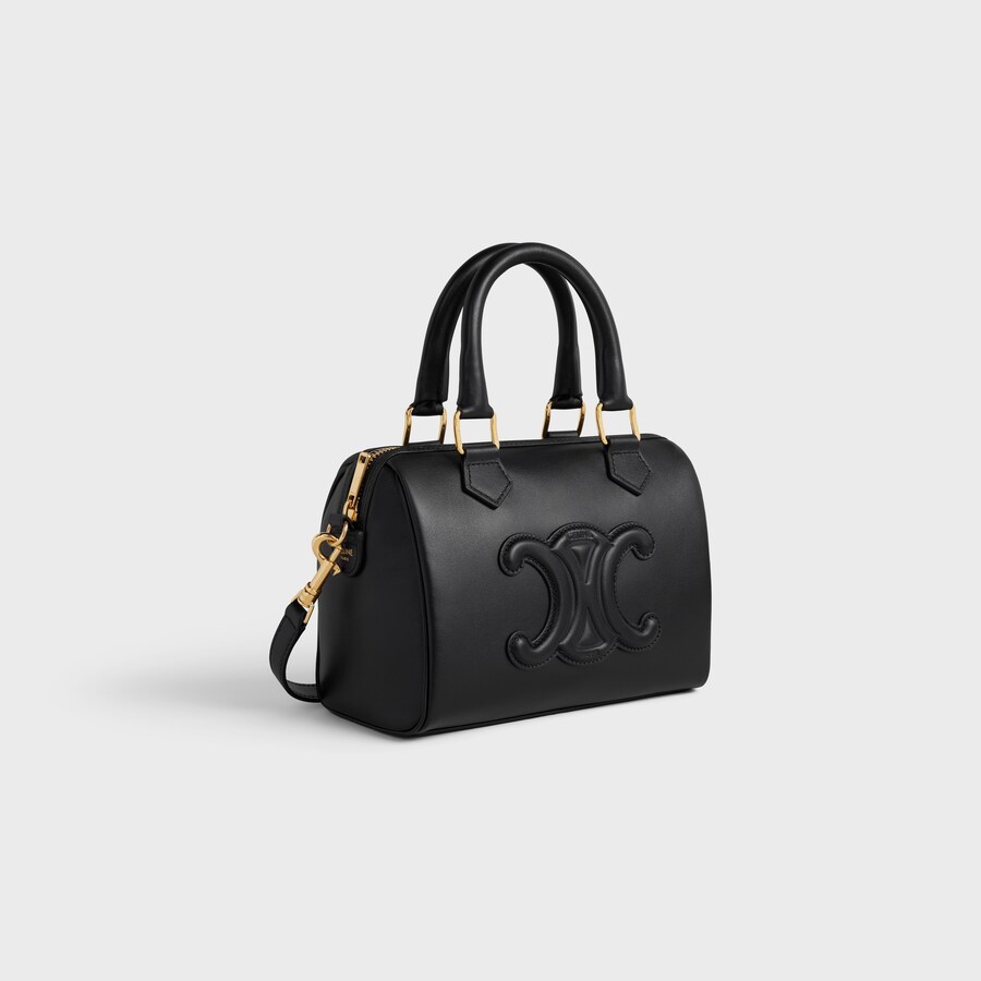 CELINE SMALL BOSTON IN SMOOTH CALFSKIN 113773DU3.38NO (20*14*10cm)