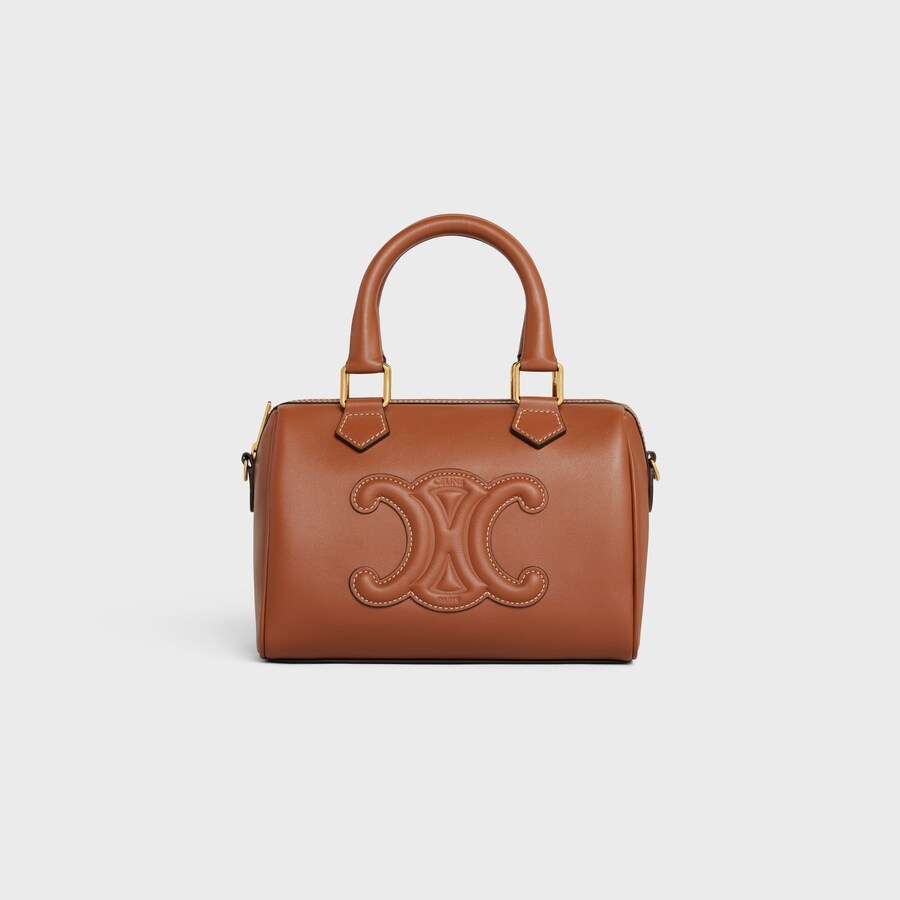 CELINE SMALL BOSTON IN SMOOTH CALFSKIN 113773DU3.04LU (20*14*10cm)