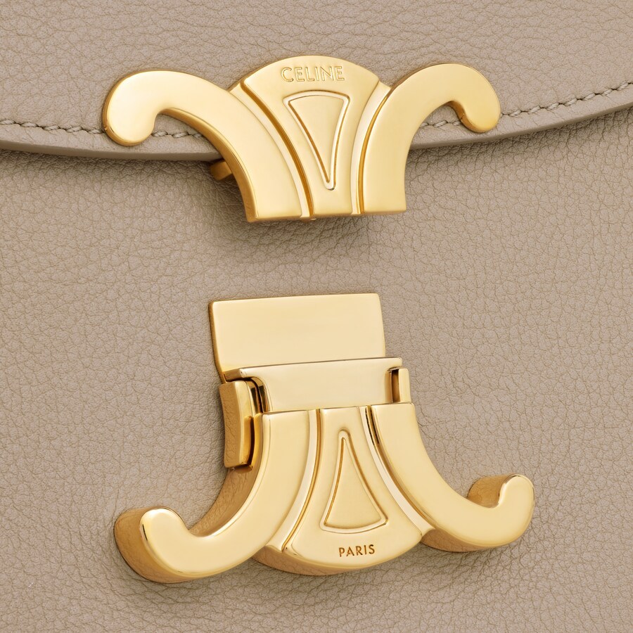 CELINE MEDIUM NINO BAG IN SUPPLE GRAINED CALFSKIN 117523FXK.03CP (25*17.5*10cm)