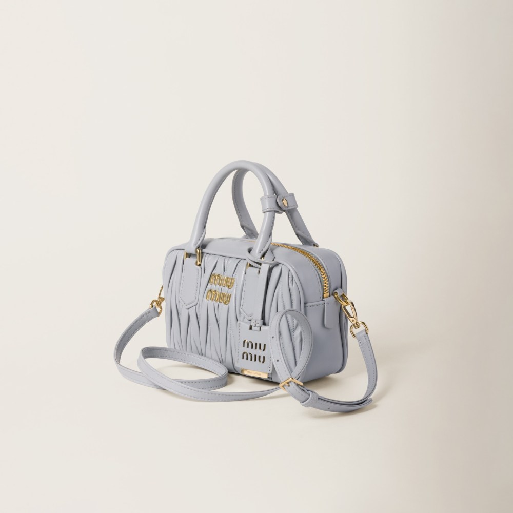 Arcadie Matelassé nappa leather bag