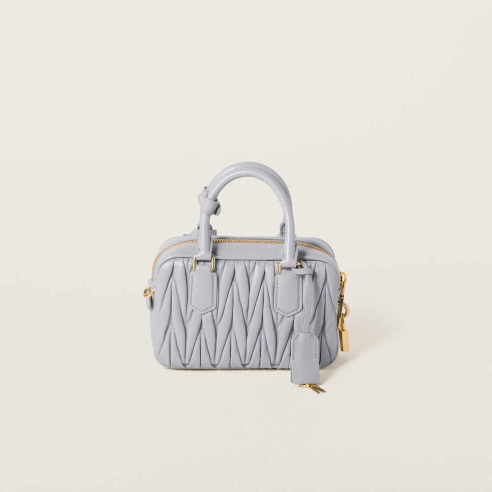 Arcadie Matelassé nappa leather bag