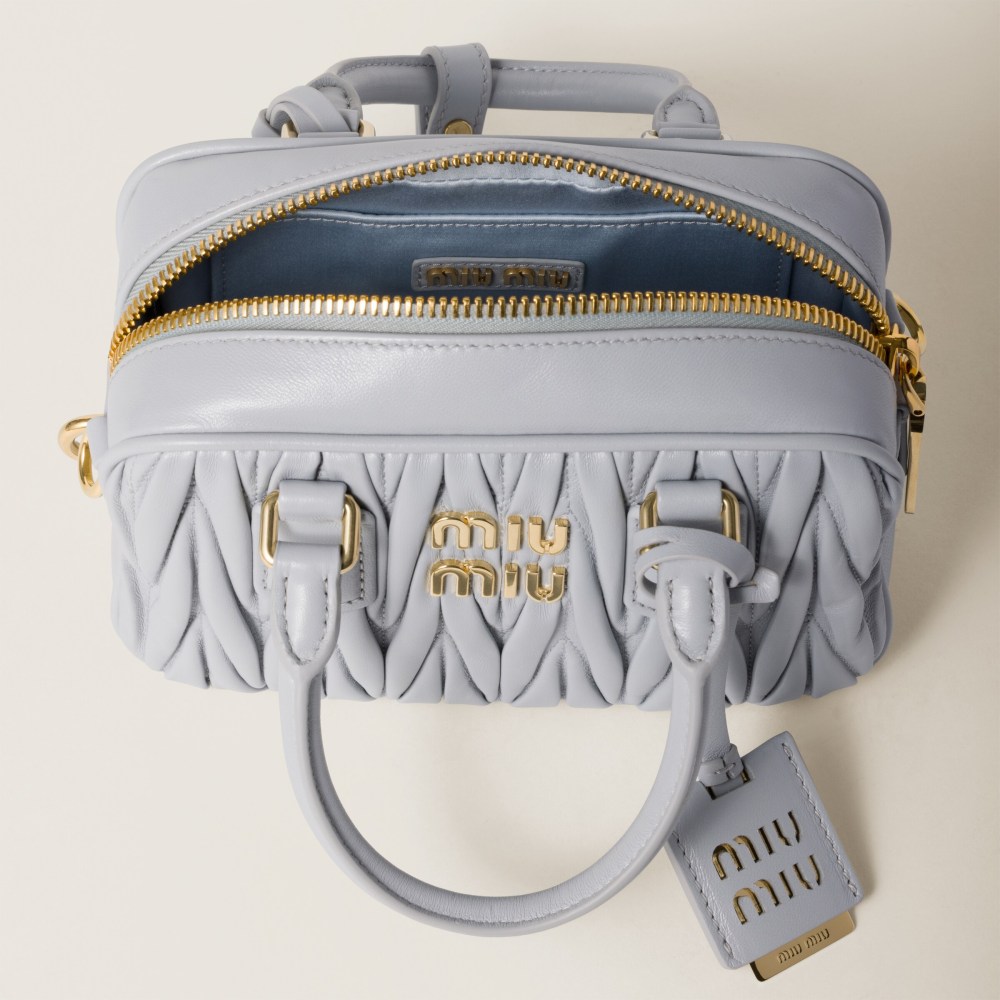 Arcadie Matelassé nappa leather bag