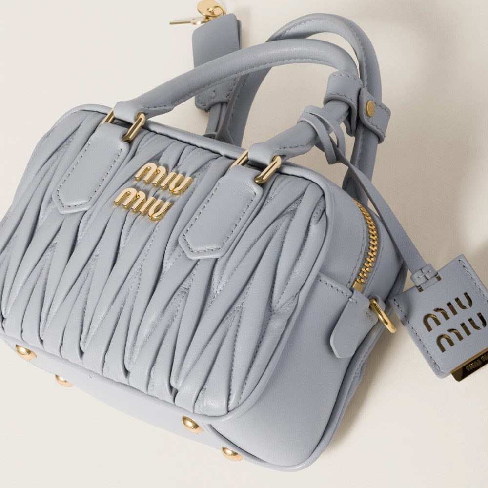 Arcadie Matelassé nappa leather bag