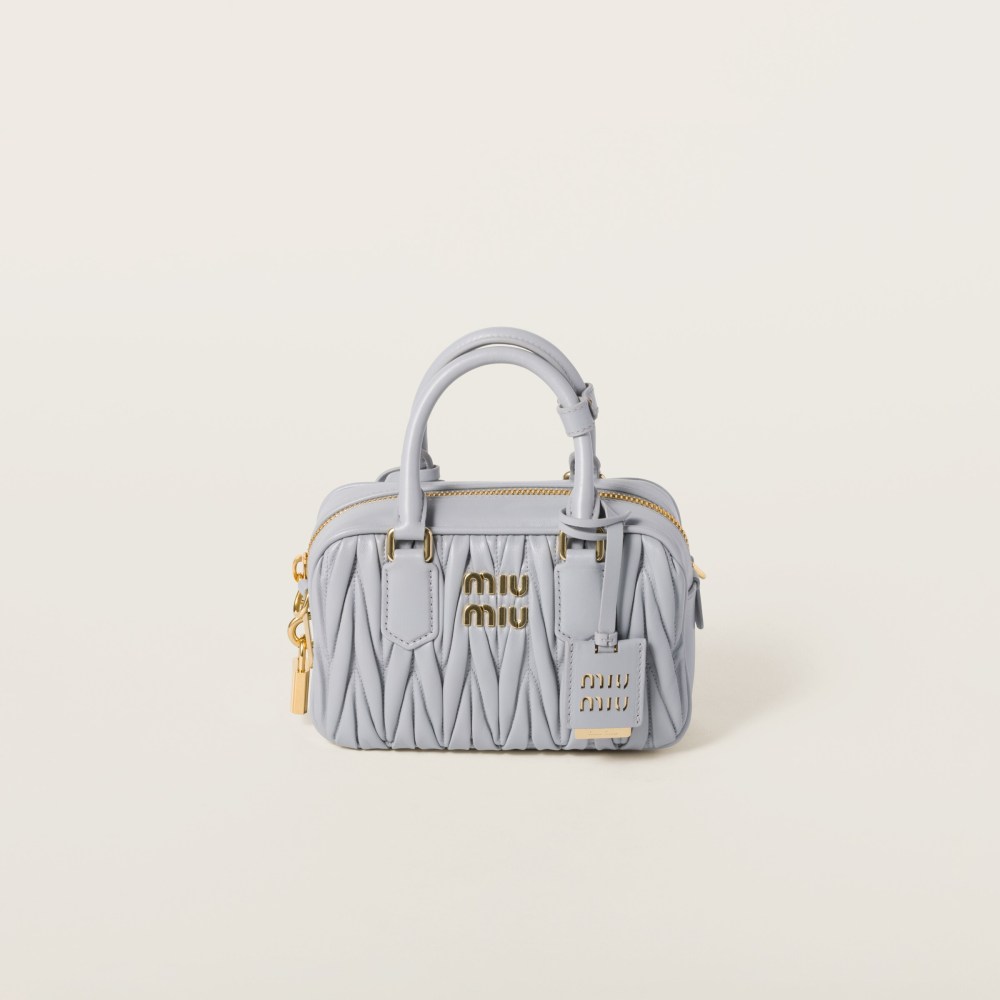 Arcadie Matelassé nappa leather bag