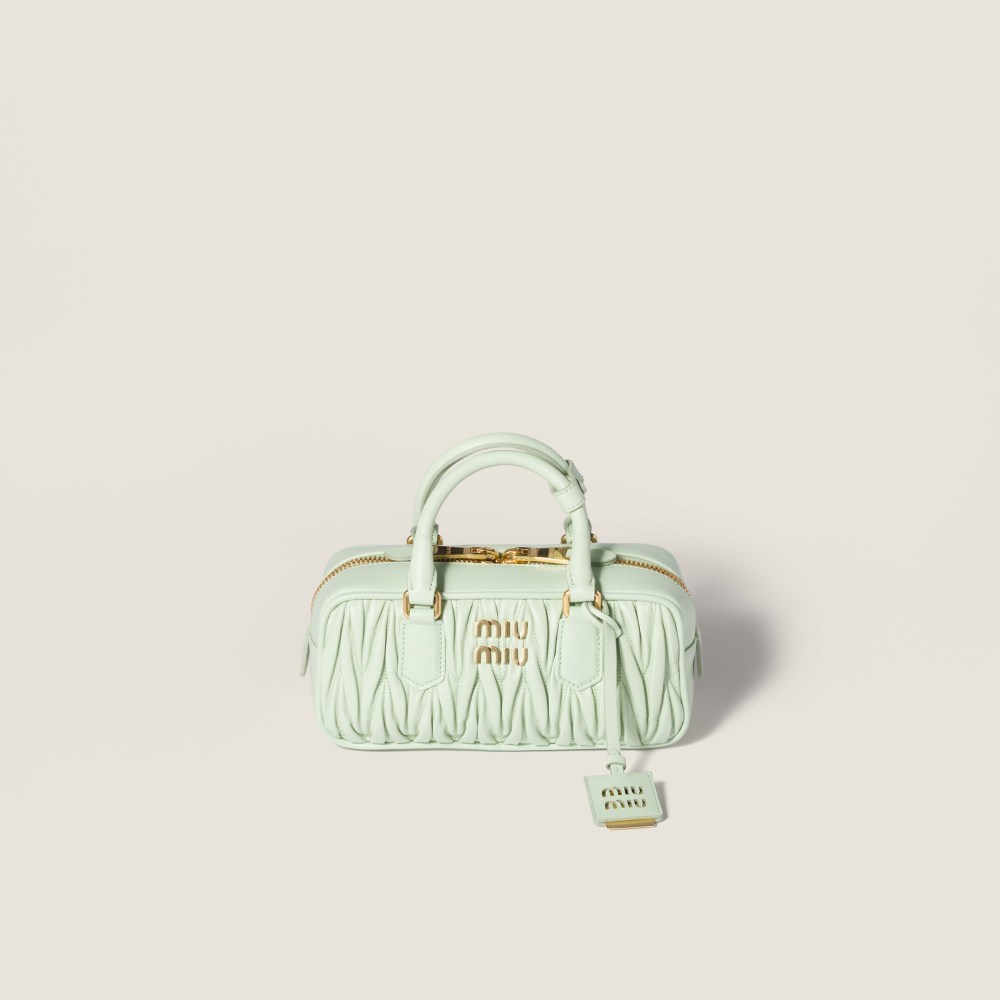 Arcadie matelassé nappa leather bag