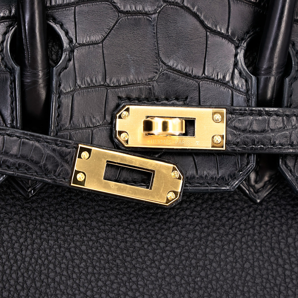 HERMÈS Togo Birkin 25 handbag
