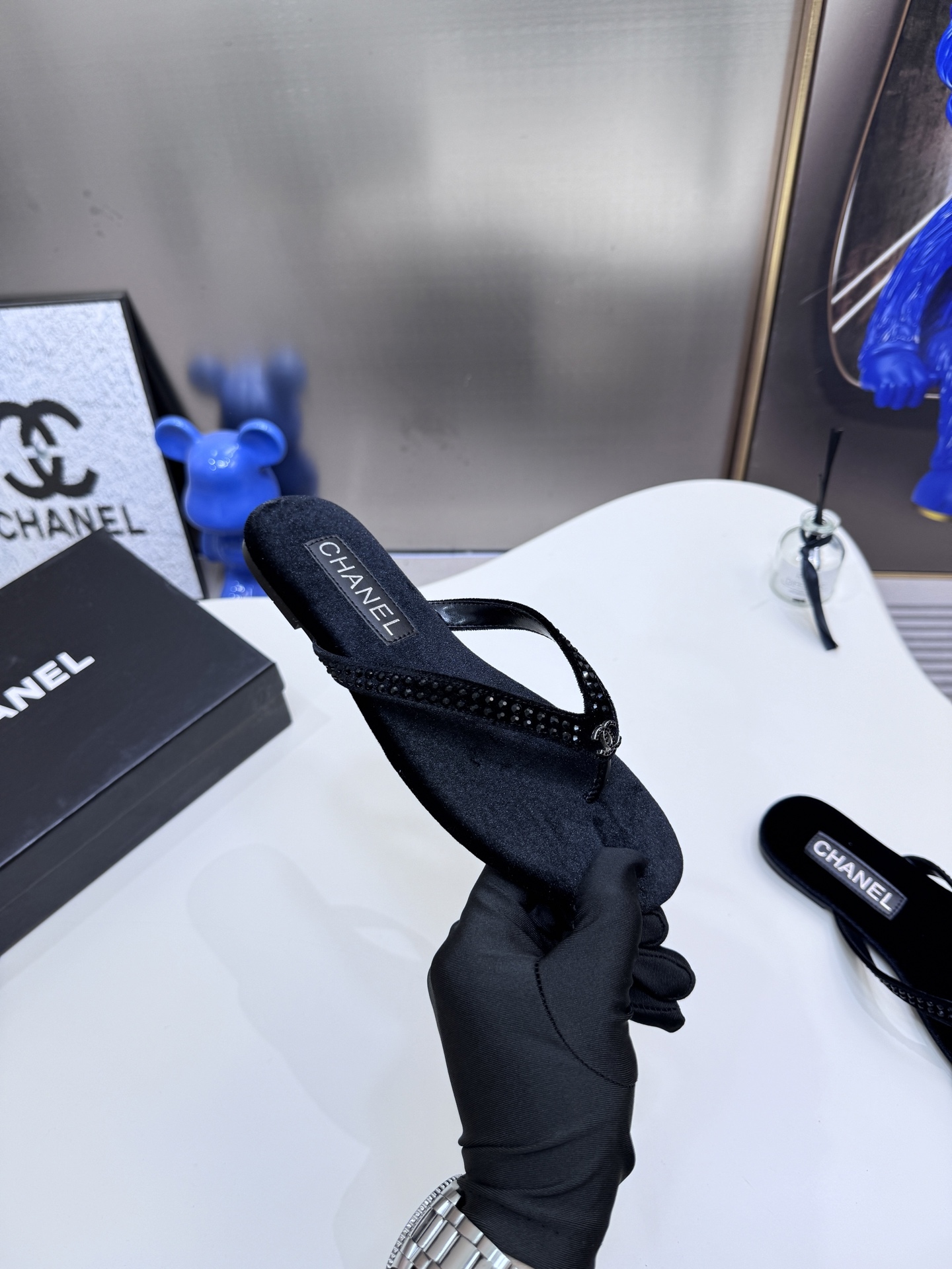 CHANEL Thong sandals