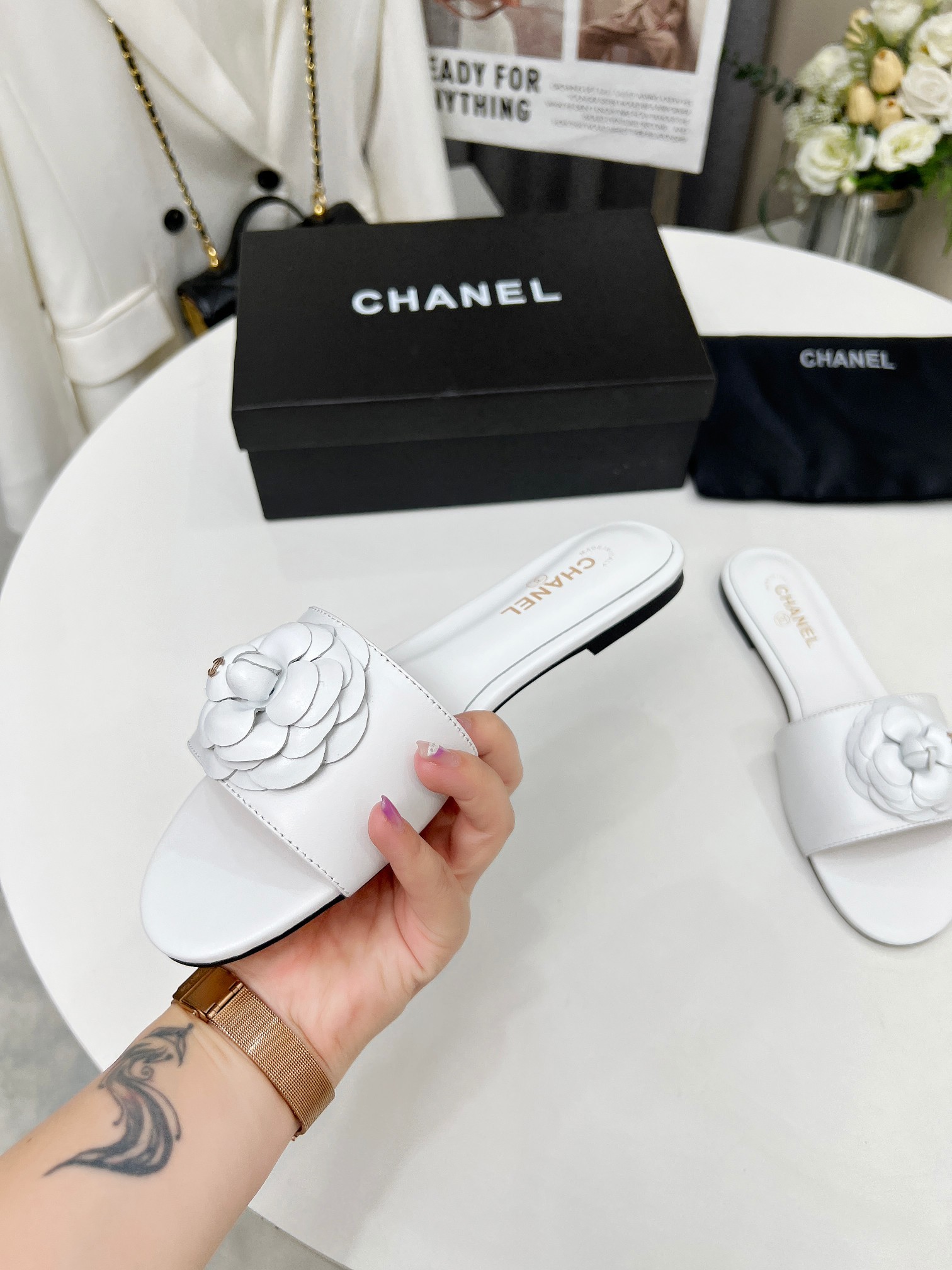 CHANEL slippers