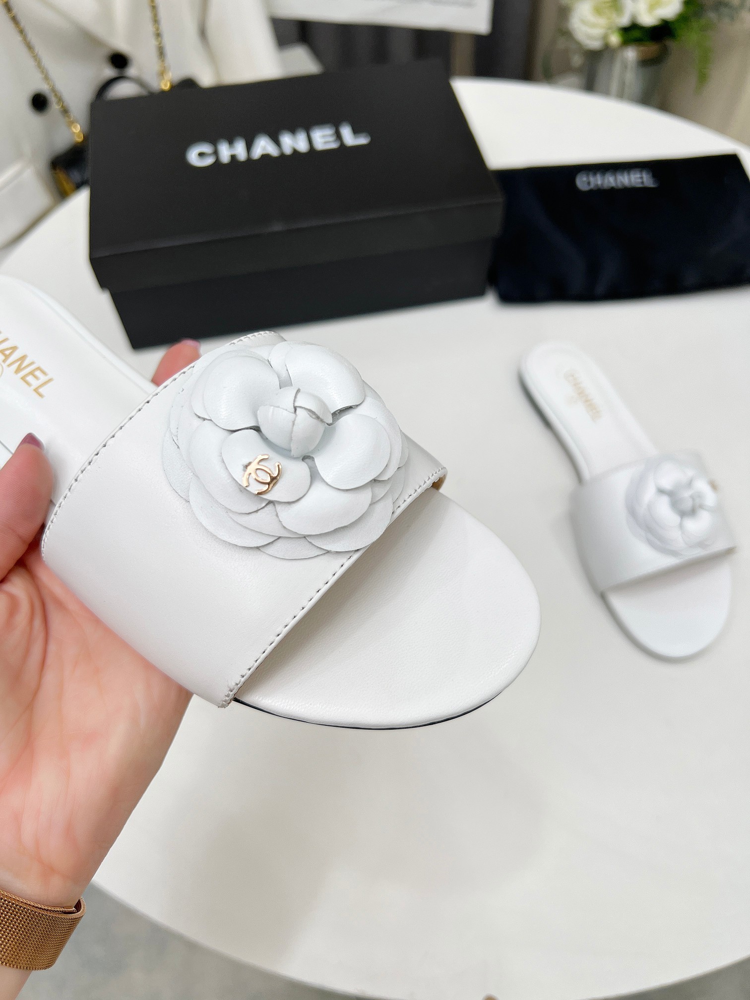 CHANEL slippers