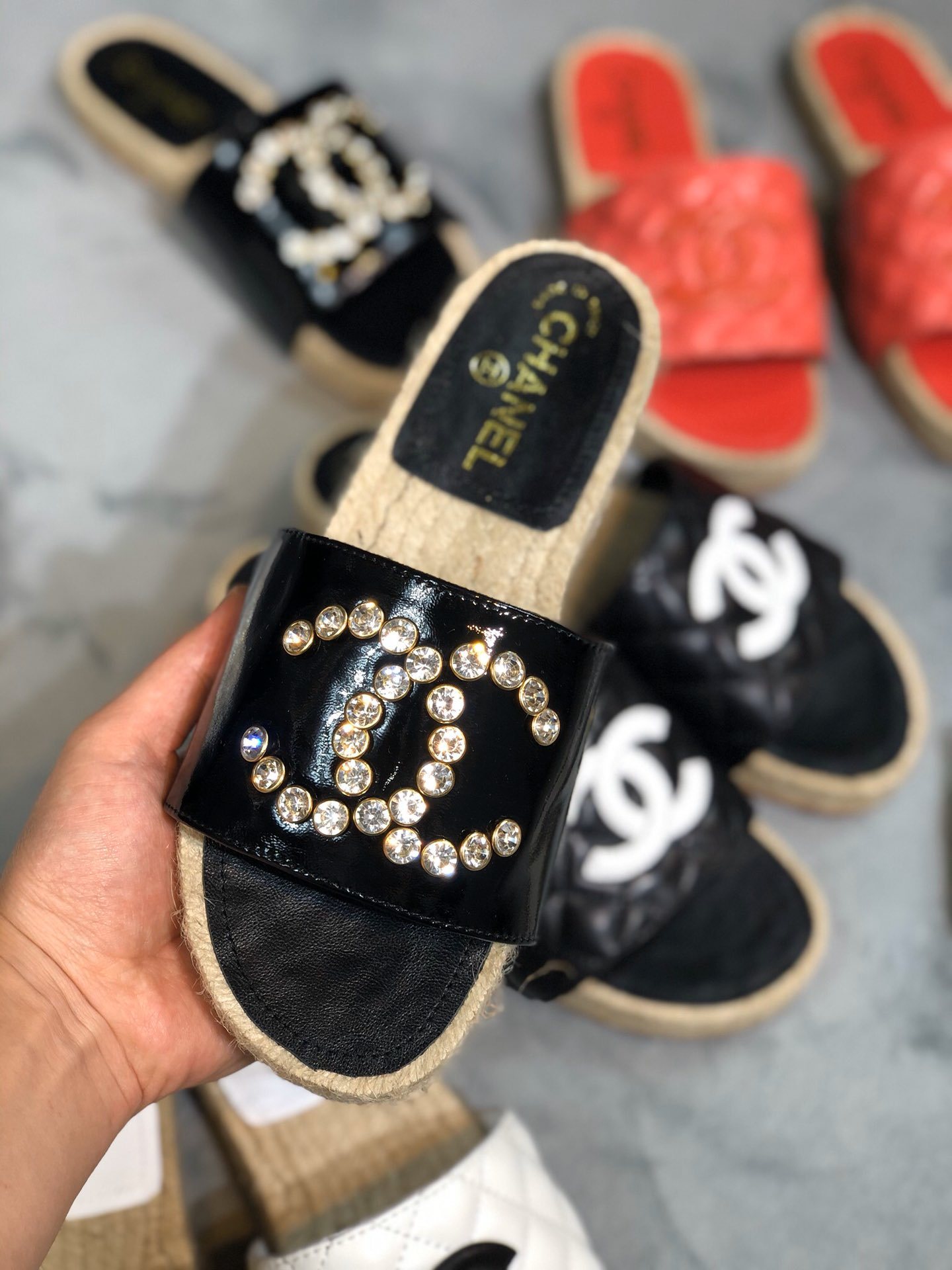 CHANEL slippers