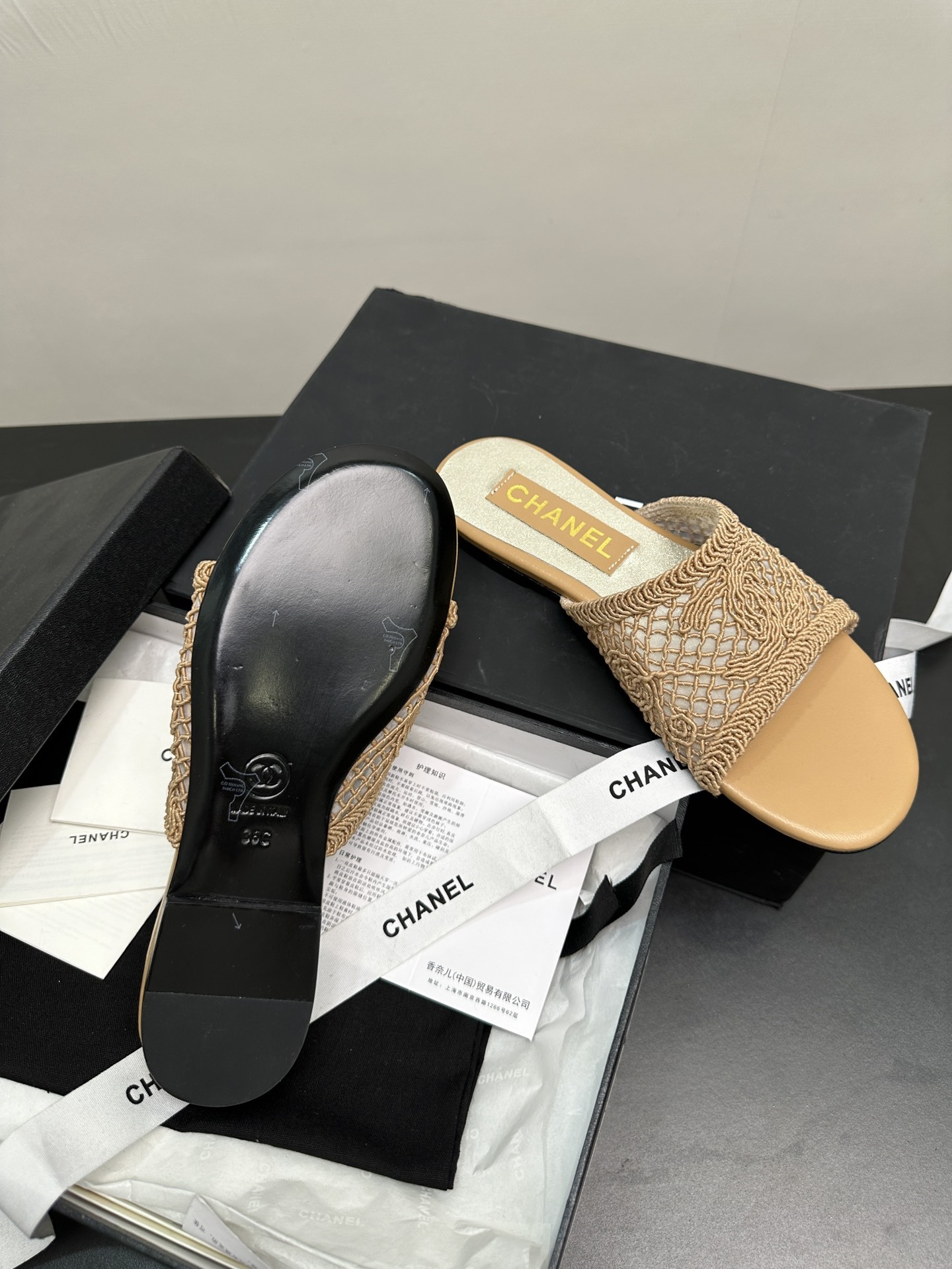 CHANEL slippers