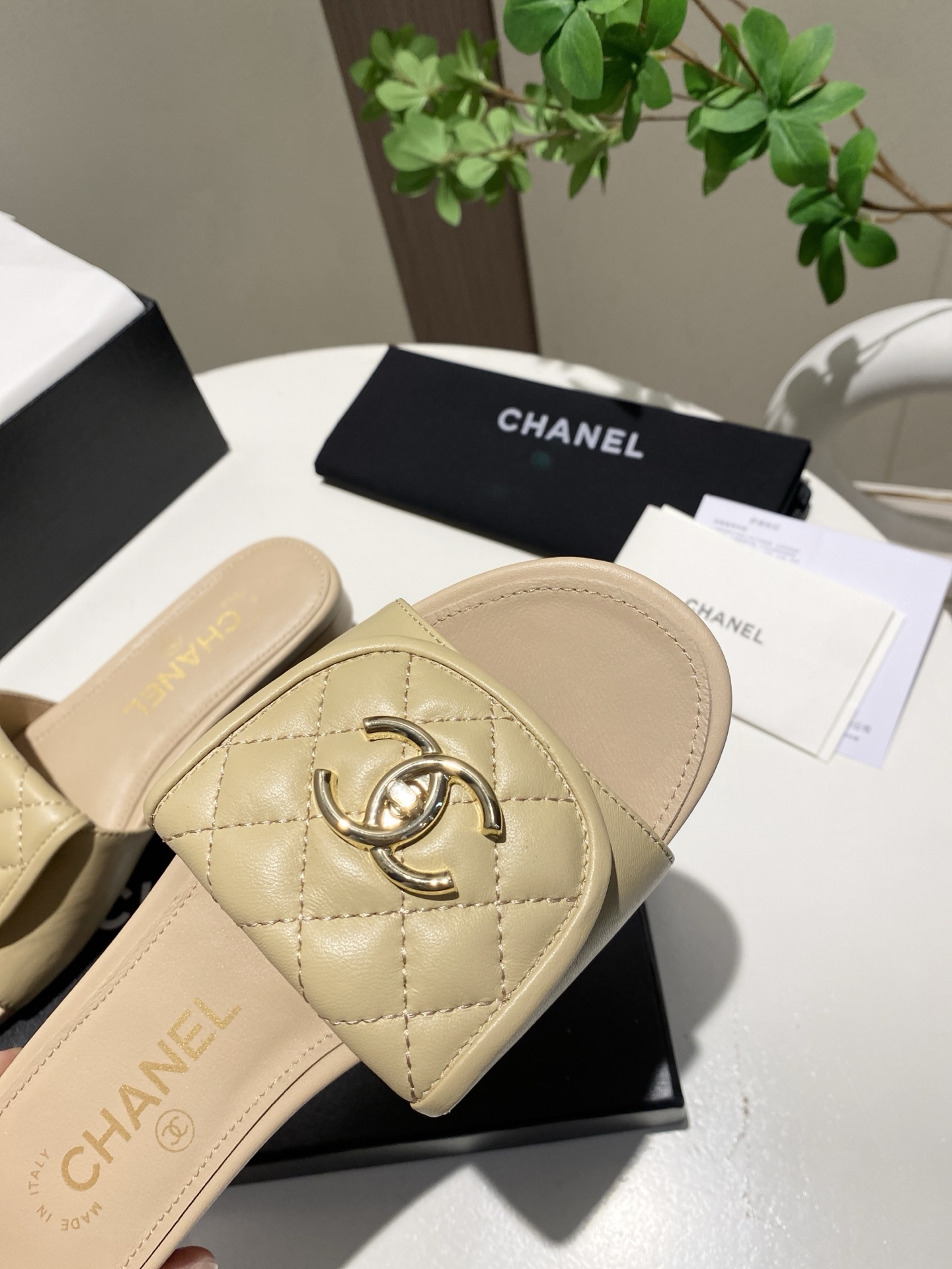 CHANEL slippers