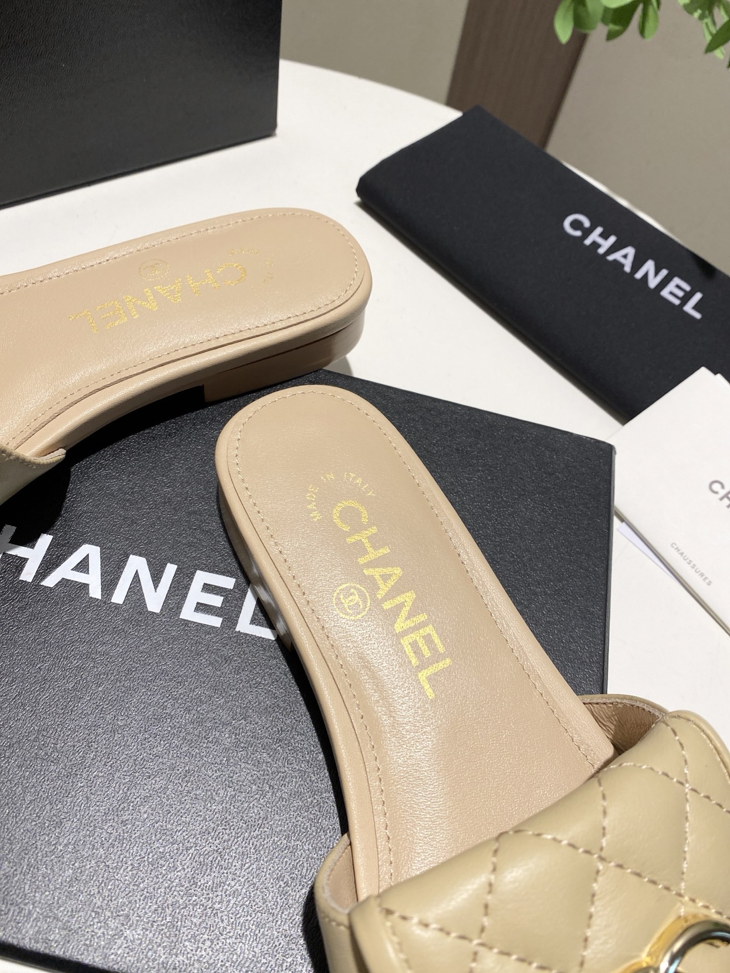 CHANEL slippers