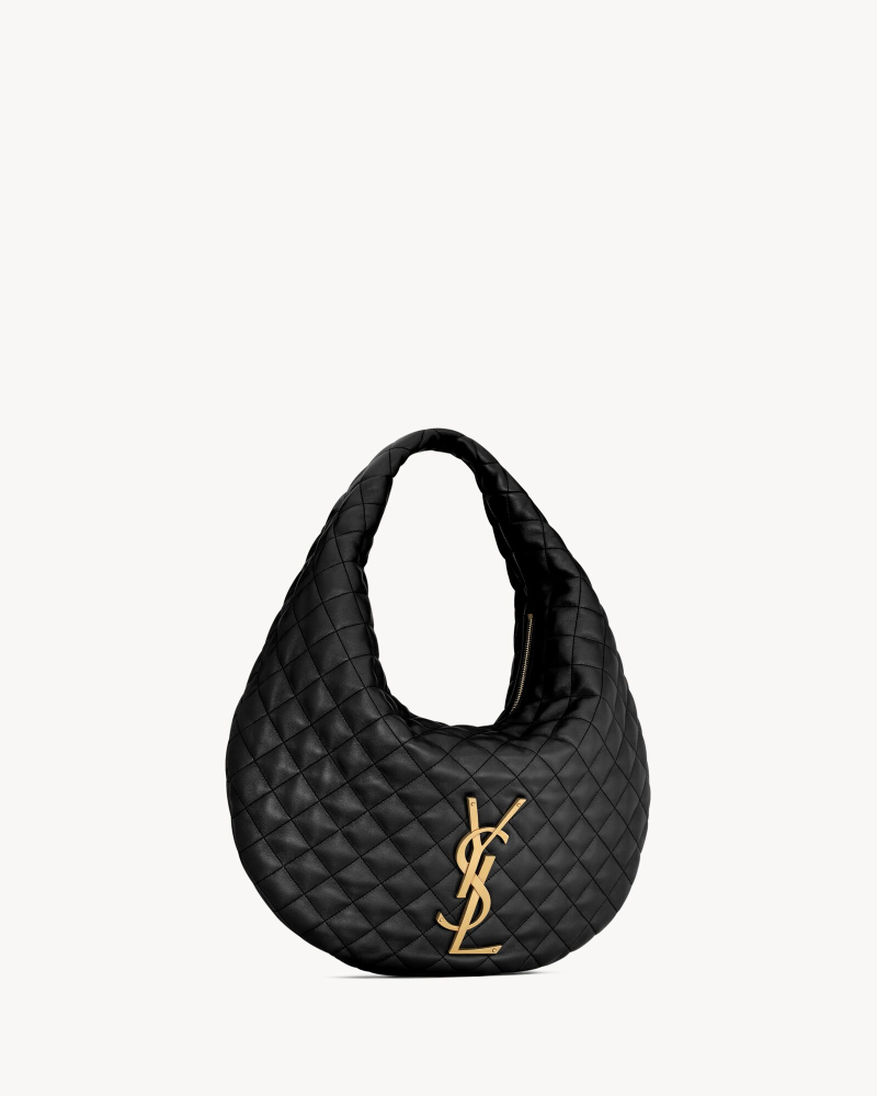 YSLICARE quilted nappa leather HOBO bag