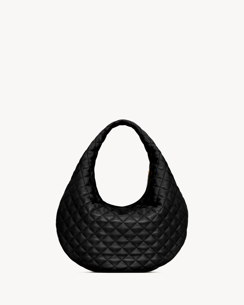 YSLICARE quilted nappa leather HOBO bag