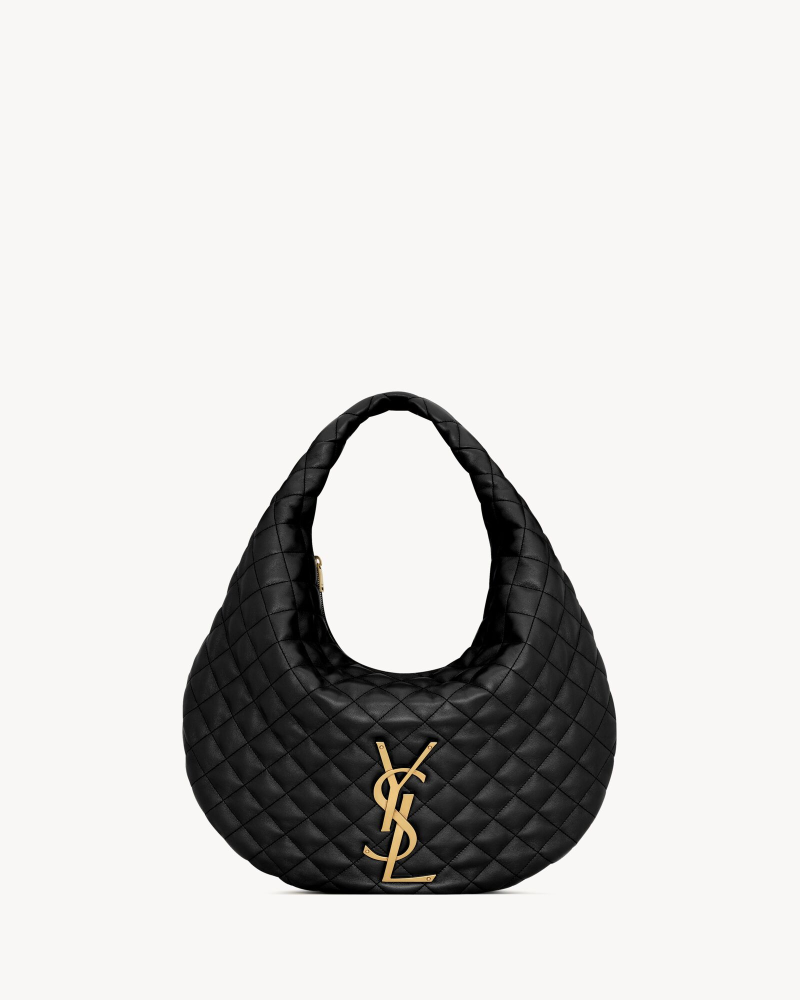 YSLICARE quilted nappa leather HOBO bag