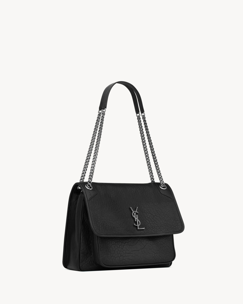 YSL NIKI large grained sheepskin handbag