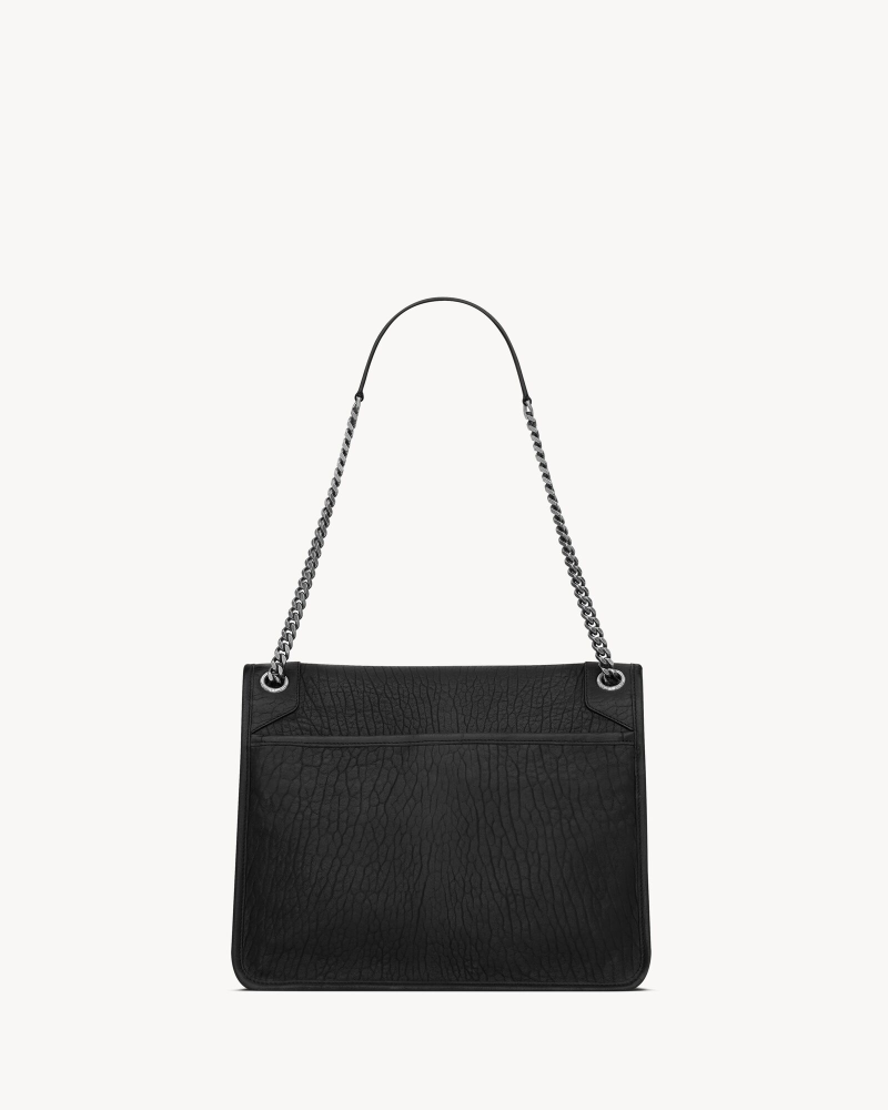 YSL NIKI large grained sheepskin handbag