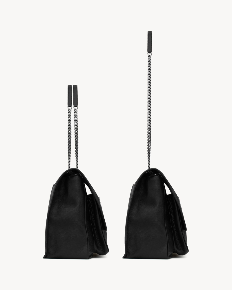 YSL NIKI oversized grained sheepskin handbag