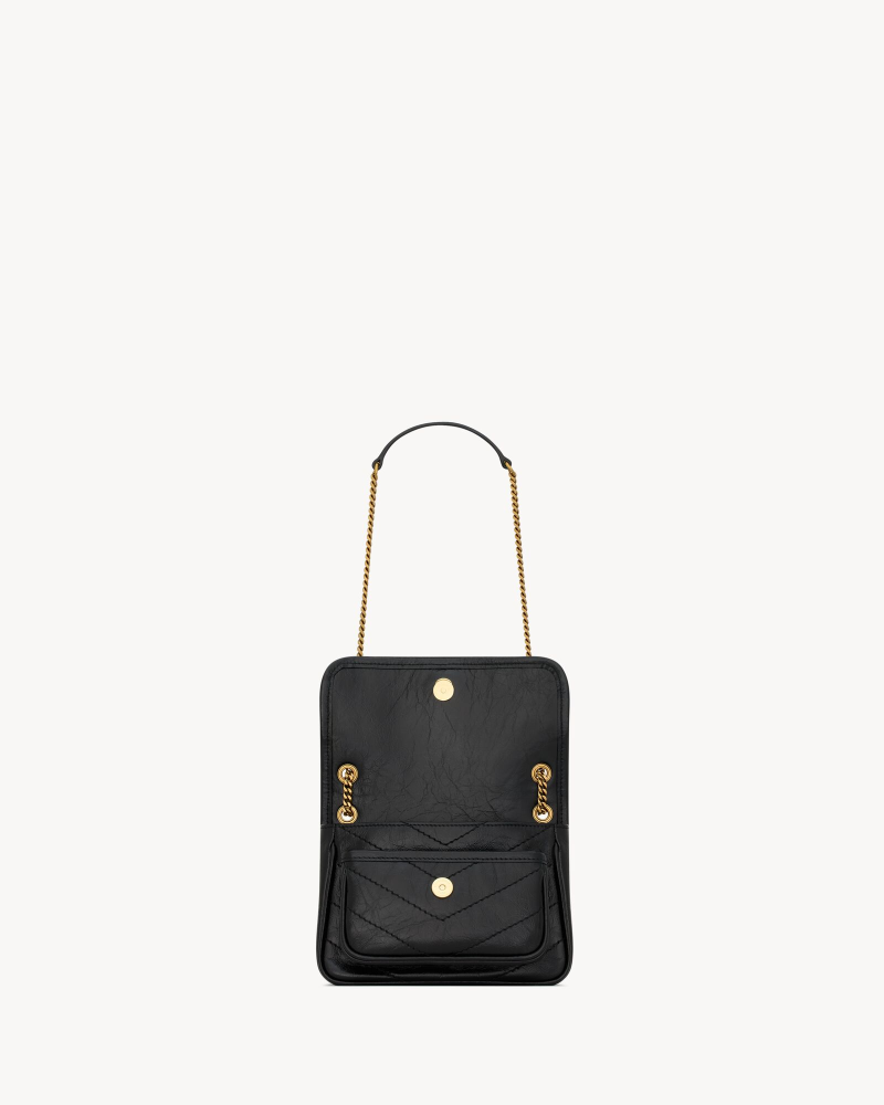 YSL NIKI Mini Vintage Leather Handbag