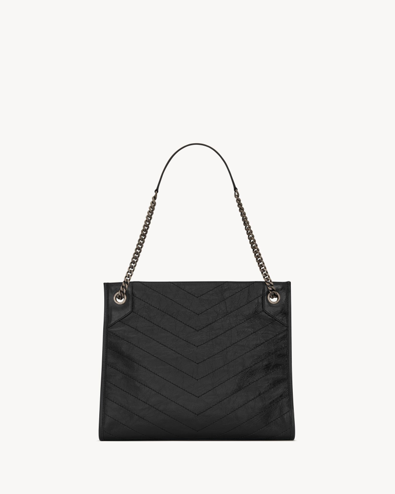 YSL NIKI SHOPPING Vintage Leather Handbag