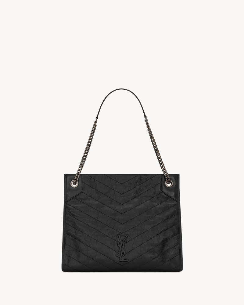 YSL NIKI SHOPPING Vintage Leather Handbag
