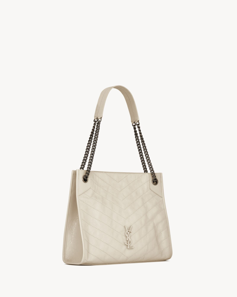 YSL NIKI SHOPPING Vintage Leather Handbag