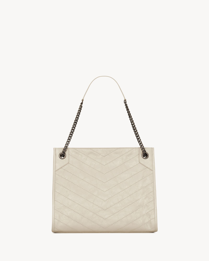 YSL NIKI SHOPPING Vintage Leather Handbag