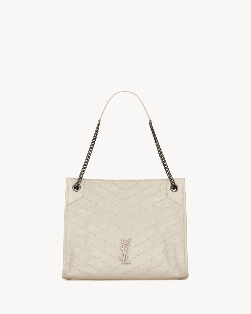 YSL NIKI SHOPPING Vintage Leather Handbag