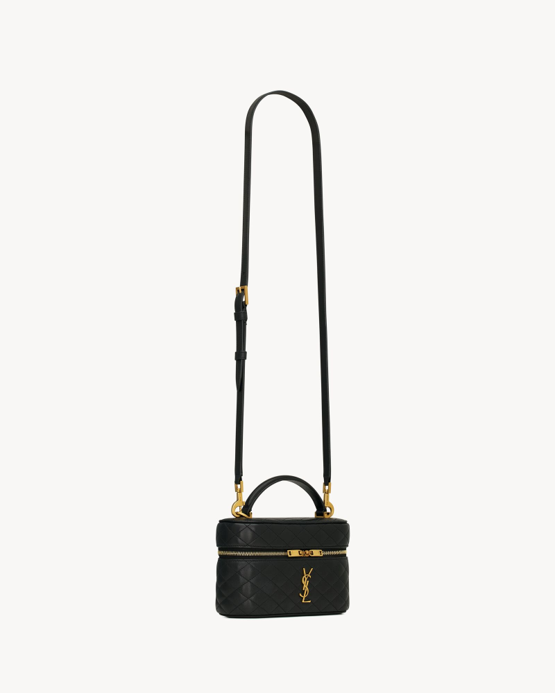 YSL GABY VANITY BAG Lambskin strap clutch