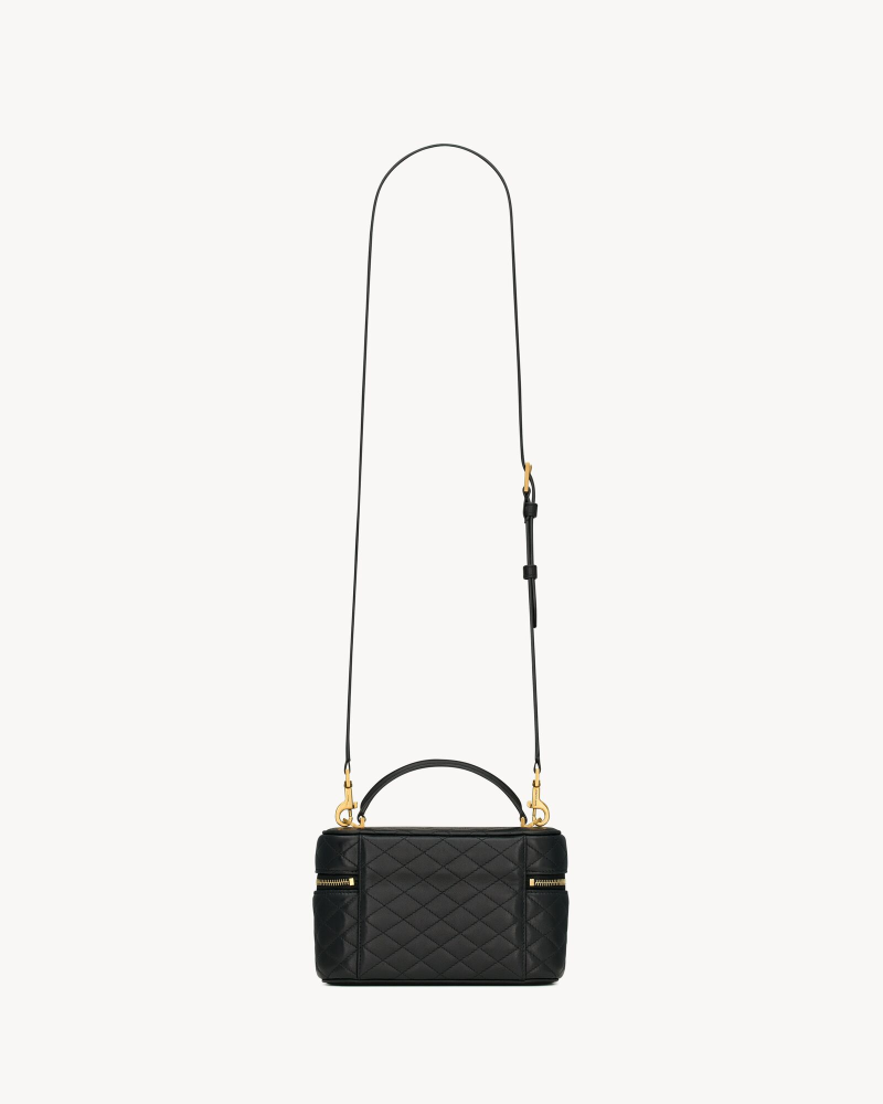 YSL GABY VANITY BAG Lambskin strap clutch