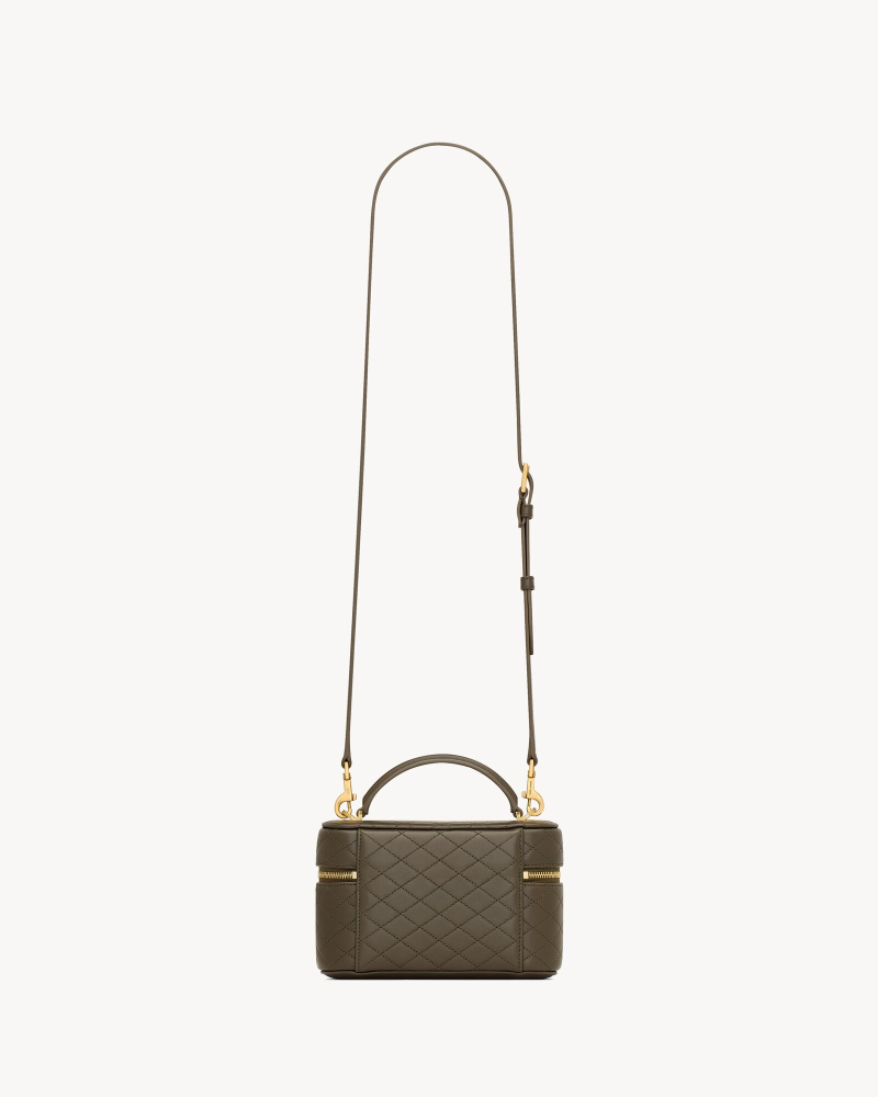 YSL GABY VANITY BAG Lambskin strap clutch