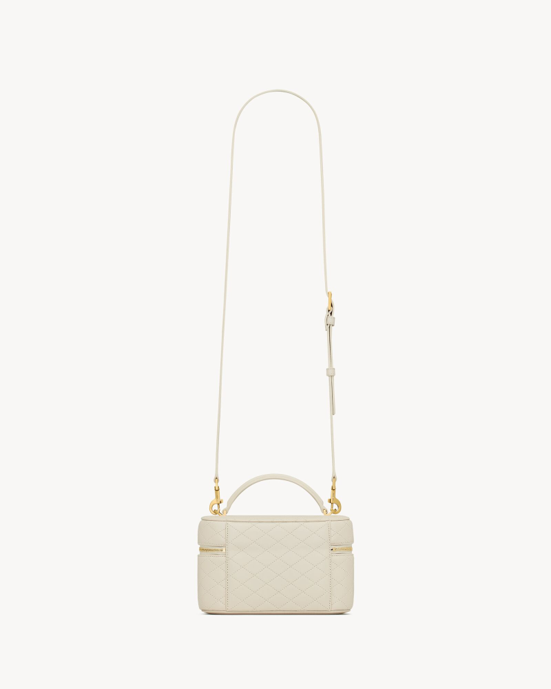YSL GABY VANITY BAG Lambskin strap clutch