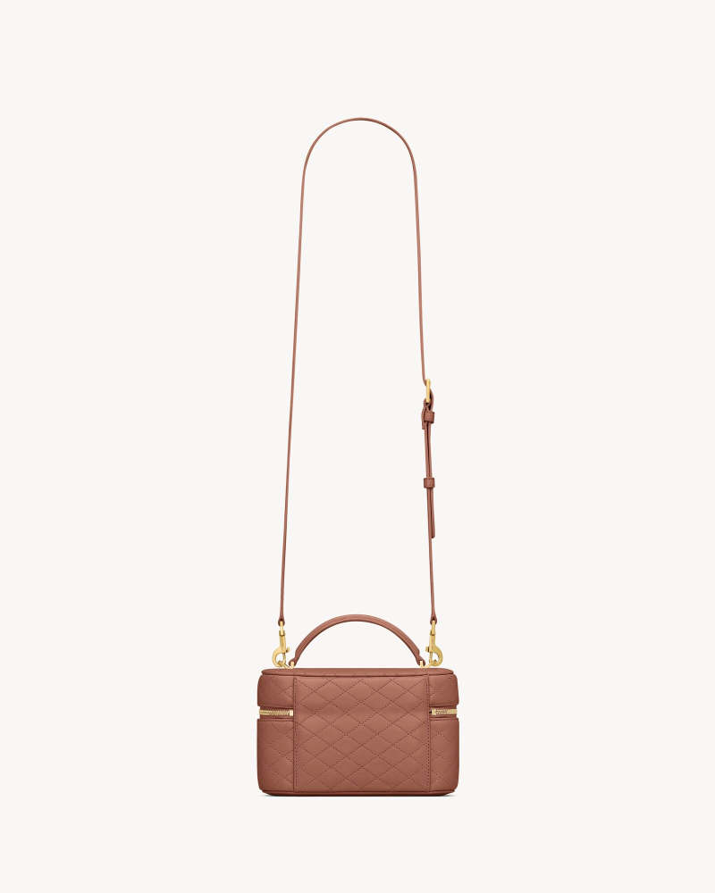 YSL GABY VANITY BAG Lambskin strap clutch