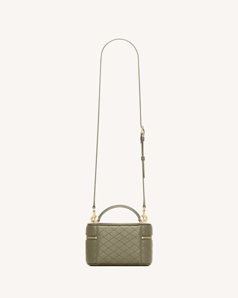 YSL GABY VANITY BAG Lambskin strap clutch