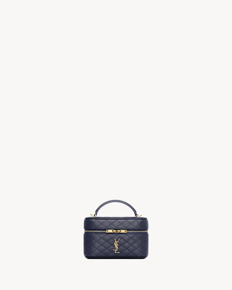 YSL GABY VANITY BAG Lambskin strap clutch