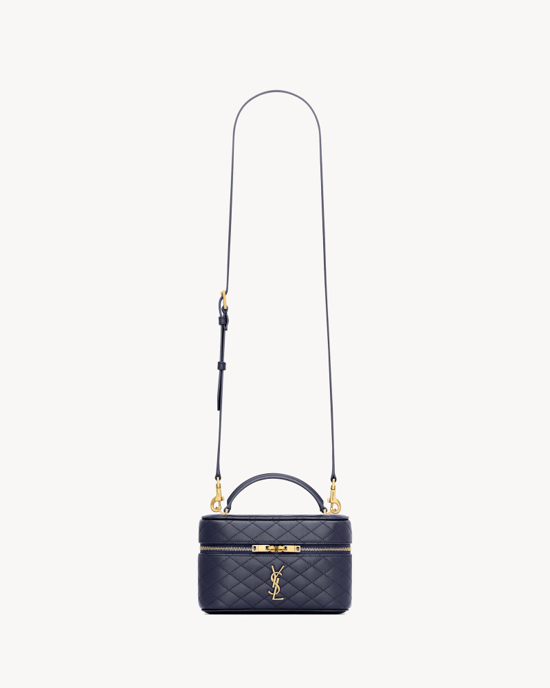 YSL GABY VANITY BAG Lambskin strap clutch
